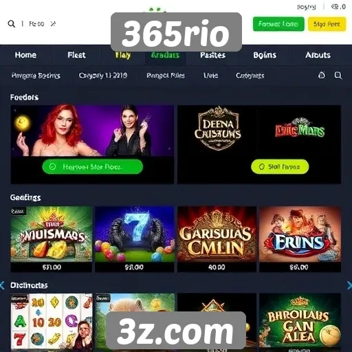Promoções e bônus no site de jogos 365rio
